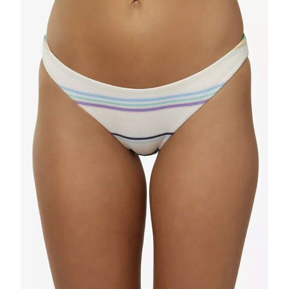O'Neill VANILLA Lowtide Rockley Bikini Swim Bottom Size XL NEW + FAST SHIPPING - Picture 1 of 4